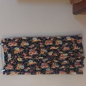 Lane Bryant size 16 wide leg floral pant
